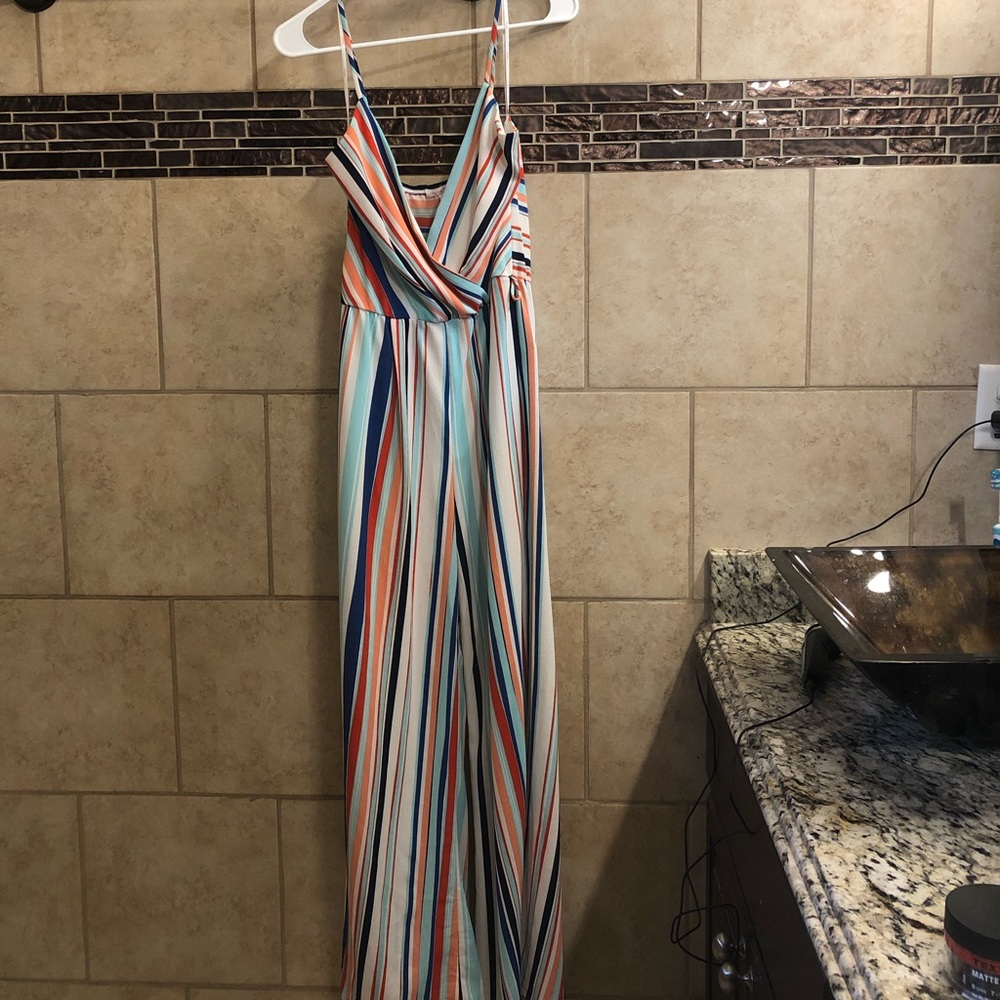 Agaci M Striped Jumpsuit